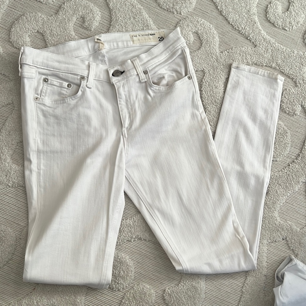 RAG & BONE WHITE DENIM | 29